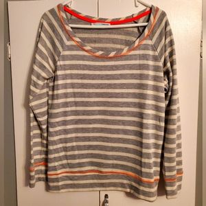 Maurices Striped Oversized Sweatshirt